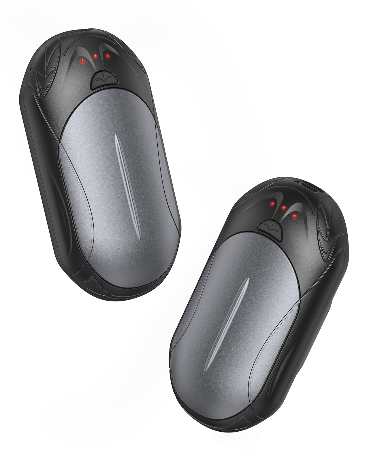 Hand Warmers Rechargeable 2 Pack with 6000mAh Safe Heating for Up to 20 Hours