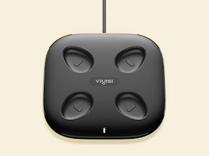 Charger Station Kit for iPhone, Portable Chargers 5000mAh with Magnetic Charging Station Dock